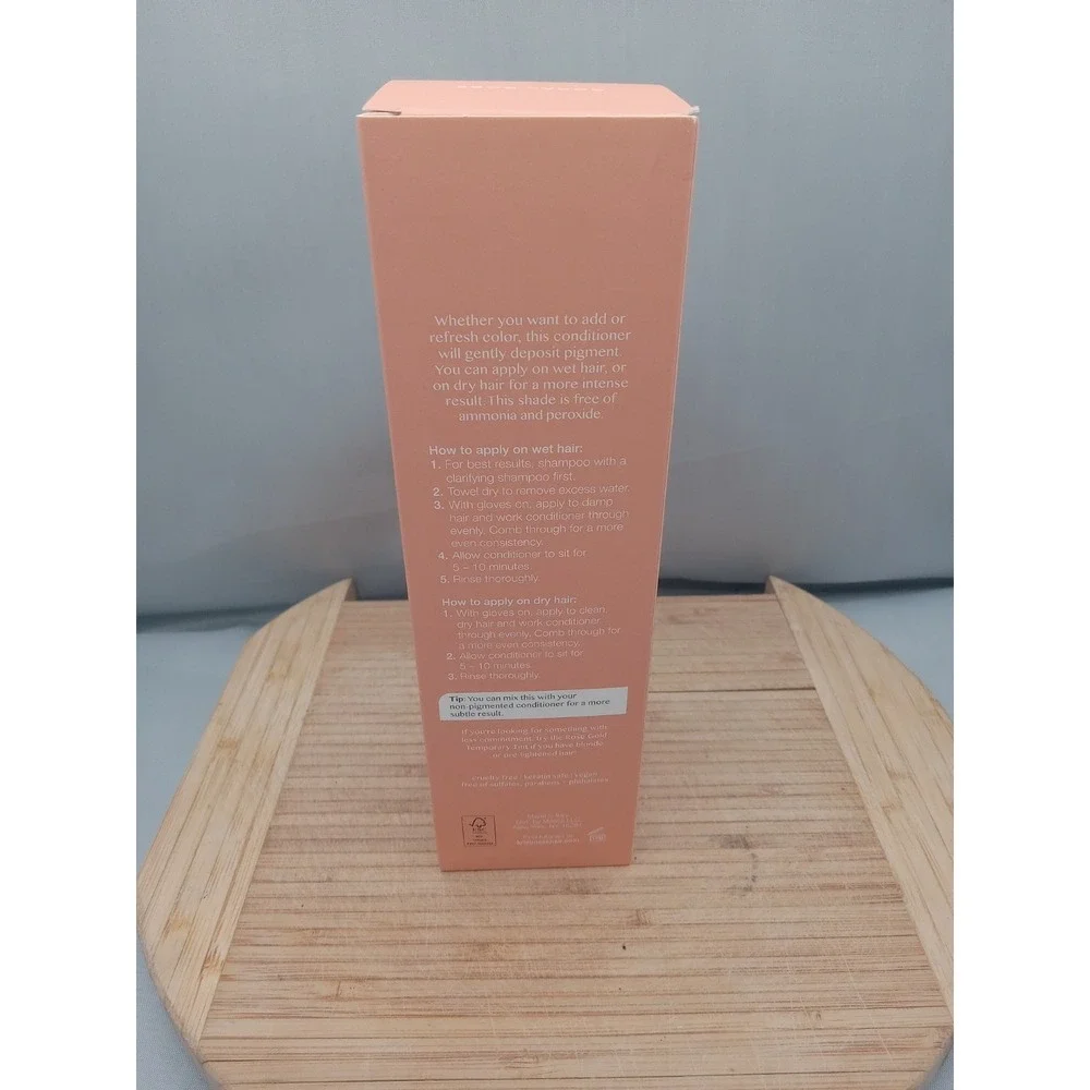 KRISTIN ESS HAIR T‎ Color Coral Rose Depositing Conditioner 6.7 Oz NEW